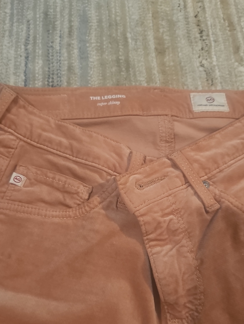 AG The Legging Super Skinny Pants - Dusty Rose